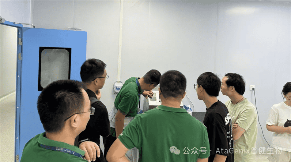 中科院病毒所師生團(tuán)隊(duì)赴普健生物（武漢）科技有限公司考察調(diào)研